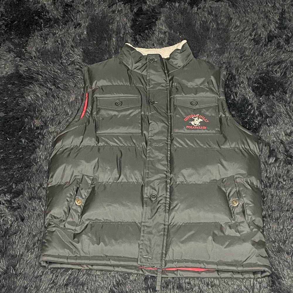 Black Beverly Hills Polo Club Vest